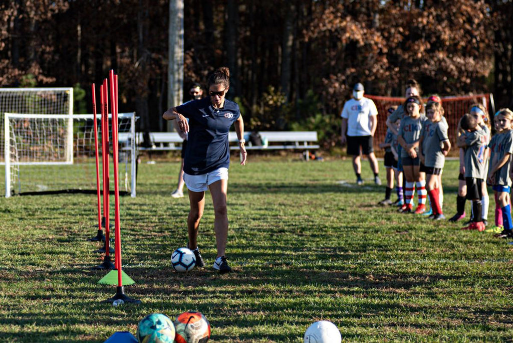 Carli Lloyd teaches, awes kids (and parents) at clinic in Mays Landing