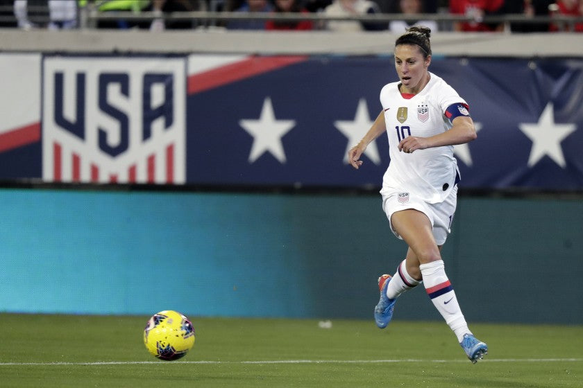 Carli Lloyd on 2020: Worst of times, best of times as soccer star reunites with family
