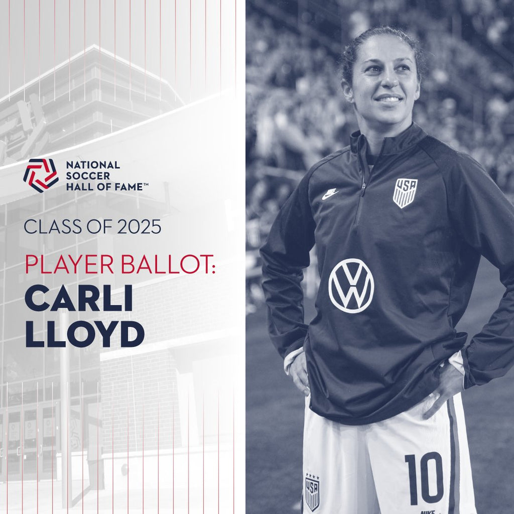 Carli Lloyd is officially a soccer Hall of Famer, elected in first year of eligibility